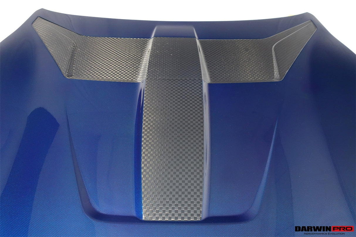 2020-UP Ferrari Roma Carbon Fiber Hood DarwinPRO (BKSS Design)
