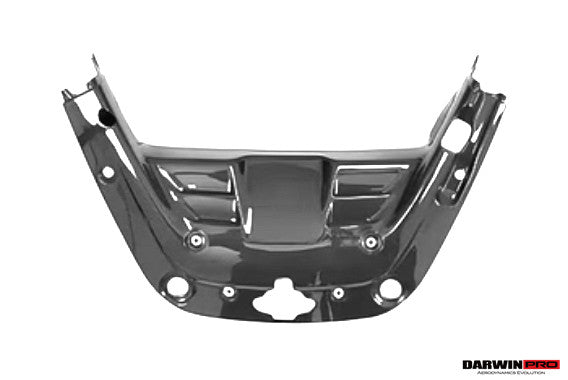 2021-UP Ferrari SF90 Spider OE Style Autoclave Carbon Fiber Engine Bay Interior (1 Piece)