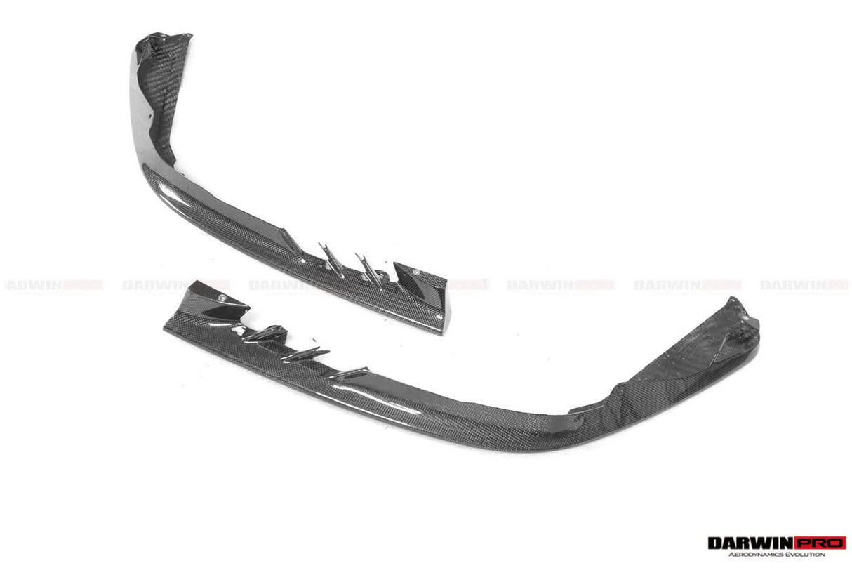 2020-UP Ferrari SF90 Stradale and Spider Autoclave Carbon Fiber Front Bumper Side Splitter DarwinPRO (OE)