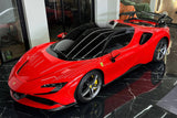 2020-UP Ferrari SF90XX-Style Autoclave Carbon Fiber Wing (Fits SF90 Stradale with Assetto Fiorano Trunk Spoiler Only)