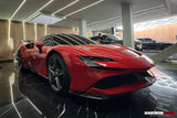 2020-UP Ferrari SF90XX-Style Autoclave Carbon Fiber Wing (Fits SF90 Stradale with Assetto Fiorano Trunk Spoiler Only)