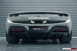 2022-2026 Ferrari 296 GTB & GTS (Type F171) OE Style Carbon Fiber Rear Diffuser