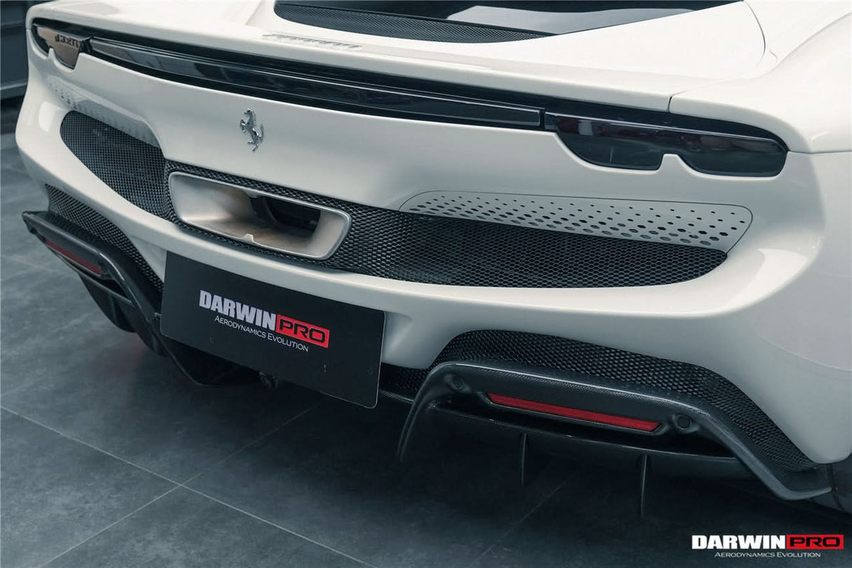 2022-2026 Ferrari 296 GTB & GTS (Type F171) OE Style Carbon Fiber Rear Diffuser