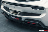 2022-2026 Ferrari 296 GTB & GTS (Type F171) OE Style Carbon Fiber Rear Diffuser