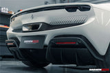 2022-2026 Ferrari 296 GTB & GTS (Type F171) OE Style Carbon Fiber Rear Bumper w/ Diffuser
