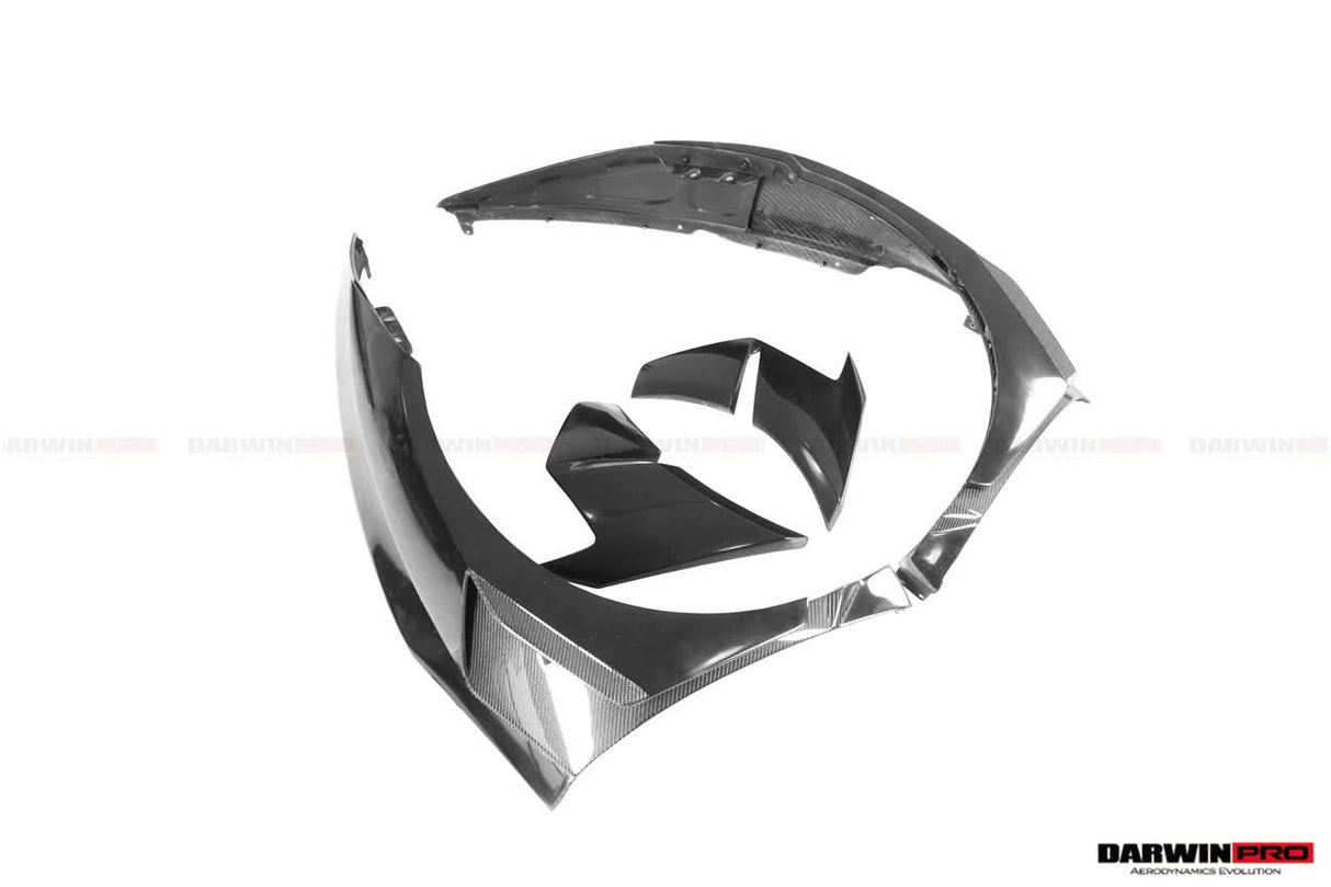 DarwinPRO 2015-2025 Lamborghini Huracan LP610 & LP580 & EVO & Tecnica BKSSII Style Front Wide Fender