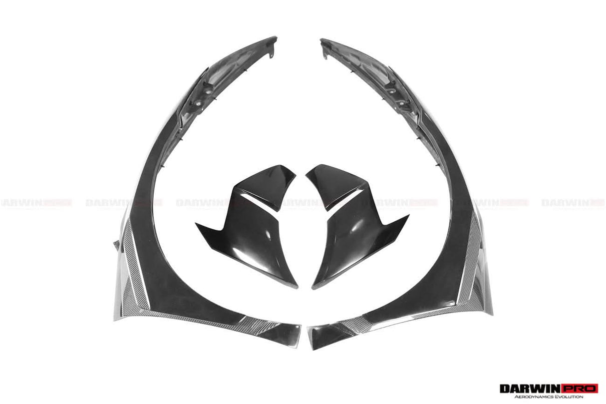 DarwinPRO 2015-2025 Lamborghini Huracan LP610 & LP580 & EVO & Tecnica BKSSII Style Front Wide Fender