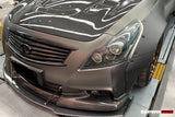 2009-2015 Infiniti G25 G37 Sedan Carbon Fiber Front Lip DarwinPRO (BKSS)