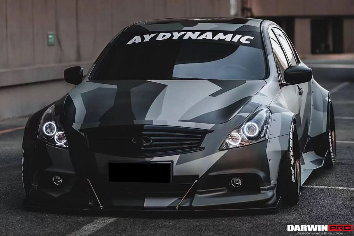 2010-2013 Infiniti G25 G37 Sedan BKSS Style Wide Fender Flares