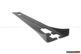 2007-2015 Infiniti Carbon Fiber Side Skirts Under Board DarwinPRO (BS) Fits G35, G25, G37 Sedan