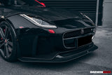 DarwinPRO 2013-2017 Jaguar F-Type Coupe & Convertible IMP Performance Partial Carbon Fiber Front Bumper with Lip
