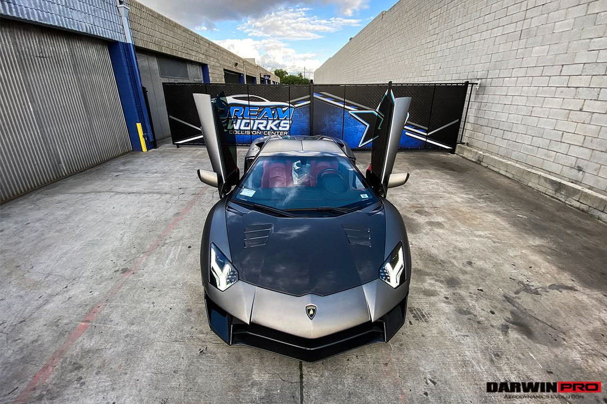 2011-2021 Lamborghini Aventador LP700 LP740 Coupe Roadster BKSS Style Hood