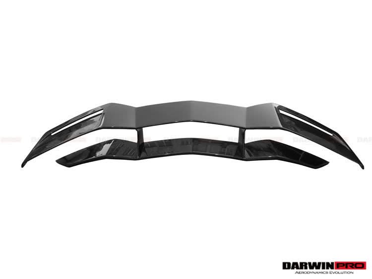 DarwinPRO 2011-2022 Lamborghini Aventador LP700 LP750 LP740 LP720 LP780 Coupe & Roadster BKSS Style Carbon Fiber Trunk Spoiler Wing