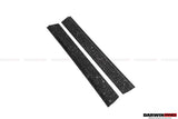 2011-2016 Lamborghini Aventador LP700 Coupe Carbon Fiber Door Still Plate Caps