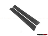 2011-2016 Lamborghini Aventador LP700 Coupe Carbon Fiber Door Still Plate Caps