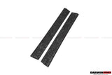 2011-2016 Lamborghini Aventador LP700 Coupe Carbon Fiber Door Still Plate Caps