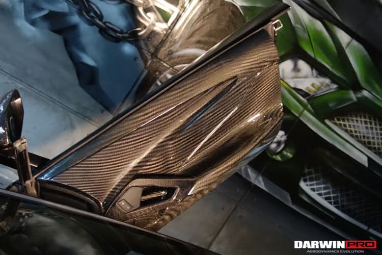 2011-2016 Lamborghini Aventador LP700 Coupe Carbon Fiber Inner Door Panels