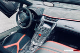 2011-2016 Lamborghini Aventador LP700 LP720 LP750 SV Coupe Roadster Dry Carbon Fiber Center Console Panel Replacement