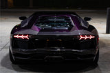 2011-2016 Lamborghini Aventador LP700 Coupe & Roadster BKSS Style Carbon Fiber Rear Side Scoops