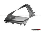 2011-2016  Lamborghini Aventador LP700 Coupe BKSS Style Carbon Fiber Quarter Panel Fender Side Vent Air Intake Cover Trim