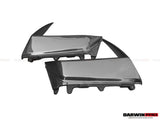 2011-2016 Lamborghini Aventador LP700 Coupe BKSS Style Carbon Fiber Quarter Panel Fender Side Vent Air Intake Cover Trim Outside
