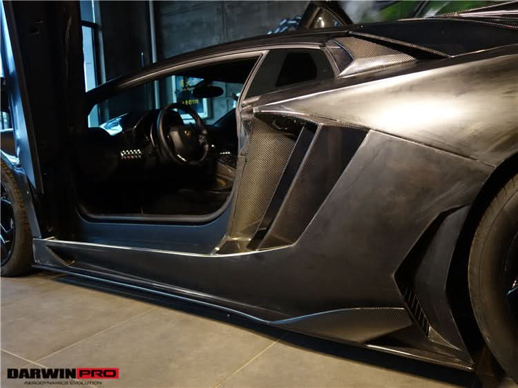 2011-2016 Lamborghini Aventador LP700 BKSS STYLE Quarter Panel Fender Air Intake Side Vent Inside