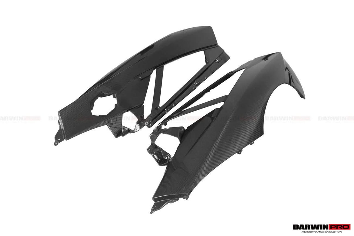 2011-2016 Lamborghini Aventador LP700 Coupe Carbon Fiber Rear Quarter Panels