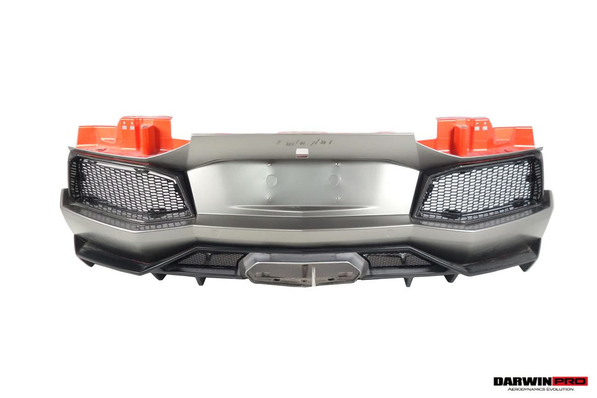 2011-2016 Lamborghini Aventador LP700 Coupe & Roadster Carbon Fiber Rear Bumper Grille