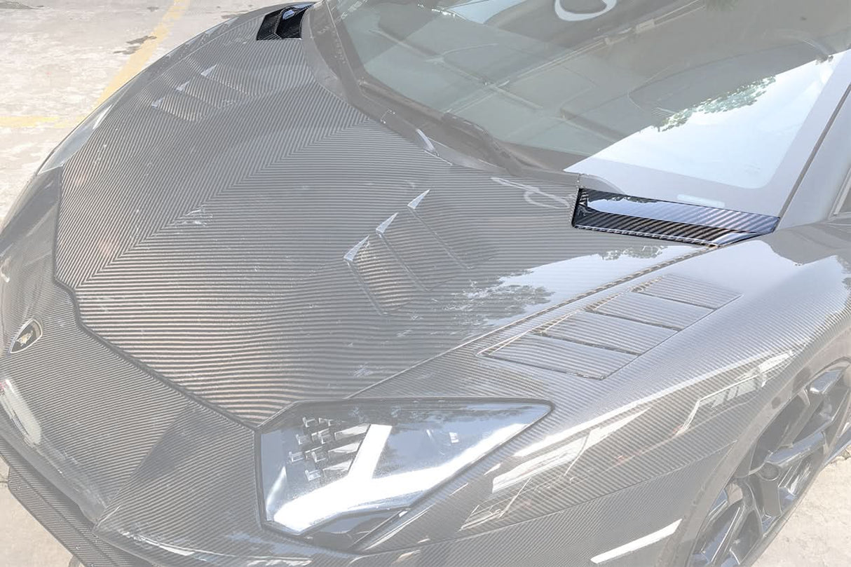 2011-2021 Lamborghini Aventador LP700 LP740 Coupe Roadster Hood Vents