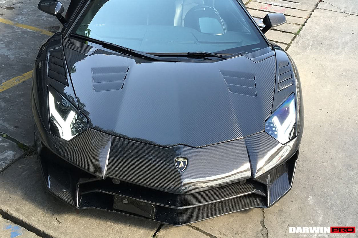 2011-2021 Lamborghini Aventador LP700 LP740 Coupe Roadster Hood Vents