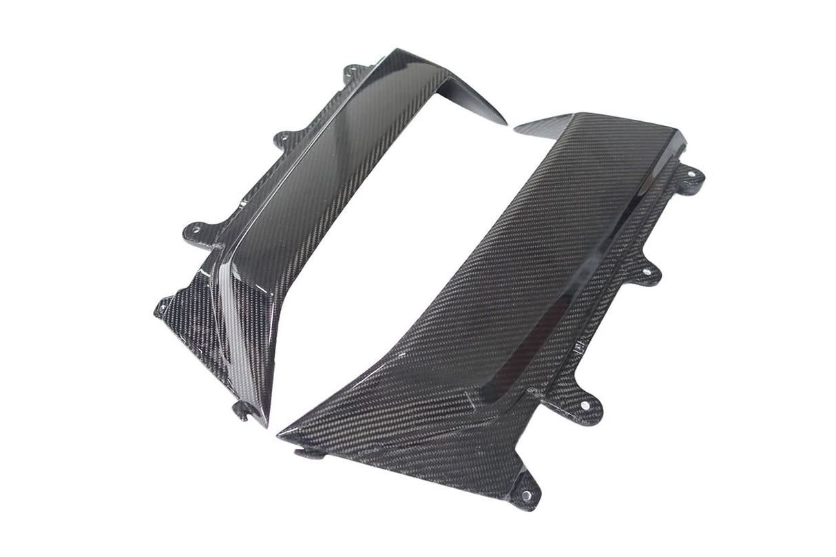 2011-2016 Lamborghini Aventador LP700 Coupe OEM Carbon Fiber Quarter Panel Fender Air Intake Side Vent Cover Trim Outside Replacement