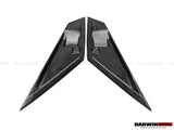 2011-2016 Lamborghini Aventador LP700 Coupe & Roadster BKSS Style Carbon Fiber Rear Side Scoops