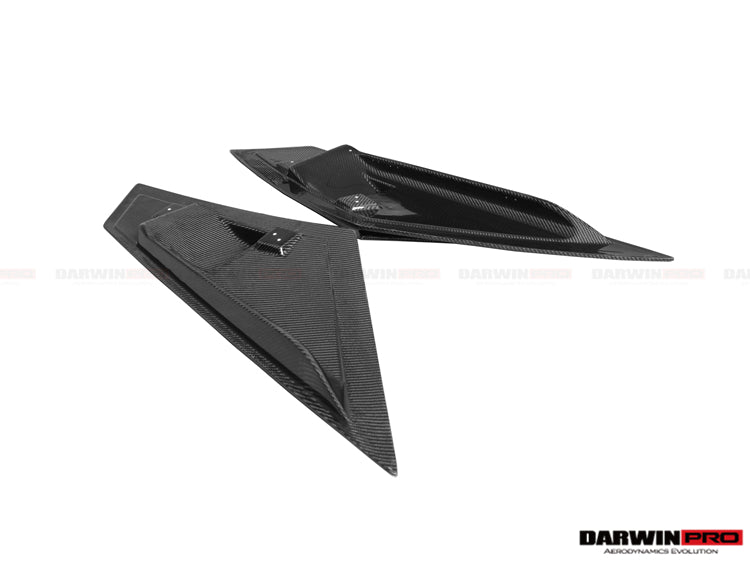 2011-2016 Lamborghini Aventador LP700 Coupe & Roadster BKSS Style Carbon Fiber Rear Side Scoops