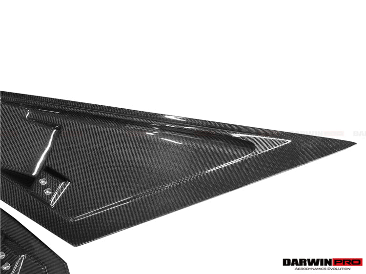 2011-2016 Lamborghini Aventador LP700 Coupe & Roadster BKSS Style Carbon Fiber Rear Side Scoops