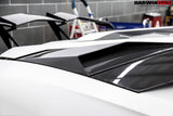 2011-2016 Lamborghini Aventador LP700 Coupe & Roadster BKSS Style Carbon Fiber Rear Side Scoops