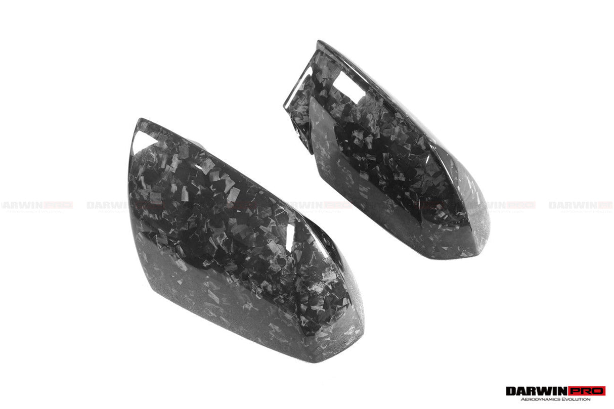2011-2022 Lamborghini Aventador Dry Carbon Fiber Mirror Housing Replacement DarwinPRO (OE) Fits LP700, LP740(S), LP750(SV), Coupe and Roadster
