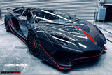 2011-2022 Lamborghini Aventador Dry Carbon Fiber Mirror Housing Replacement DarwinPRO (OE) Fits LP700, LP740(S), LP750(SV), Coupe and Roadster
