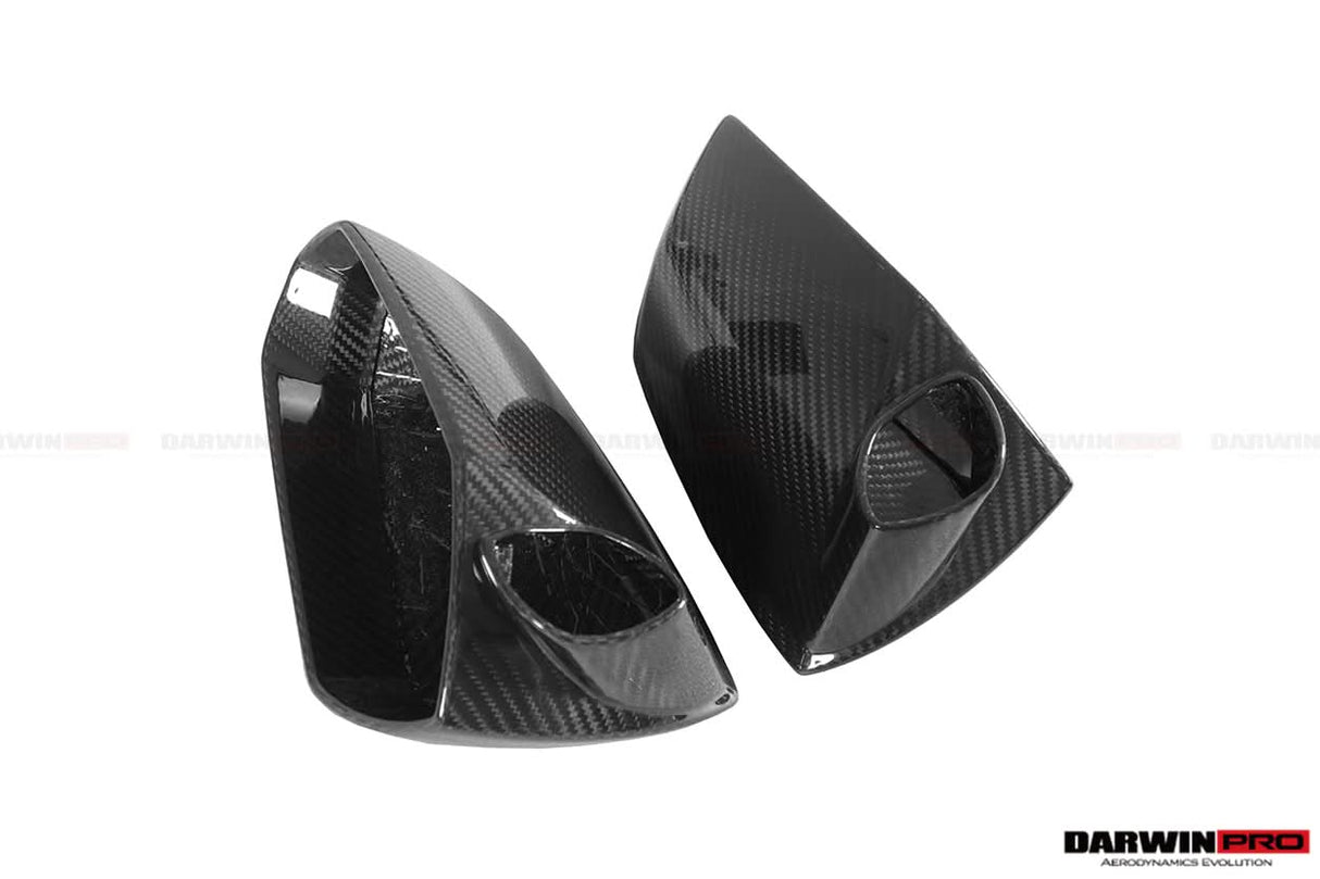2011-2022 Lamborghini Aventador Dry Carbon Fiber Mirror Housing Replacement DarwinPRO (OE) Fits LP700, LP740(S), LP750(SV), Coupe and Roadster