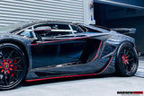 2011-2022 Lamborghini Aventador Dry Carbon Fiber Mirror Housing Replacement DarwinPRO (OE) Fits LP700, LP740(S), LP750(SV), Coupe and Roadster