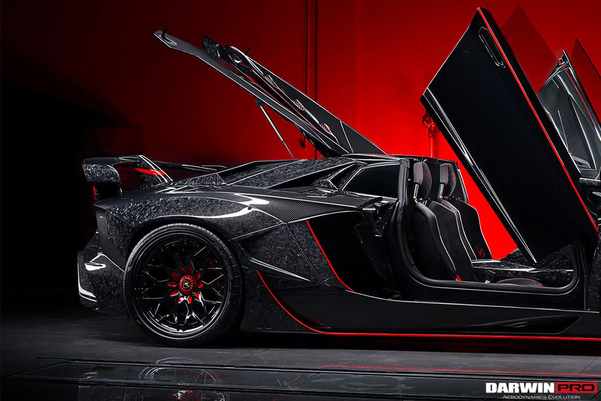 2013-2016 Lamborghini Aventador LP700 LP740 Roadster Carbon Fiber Rear Intake Panel