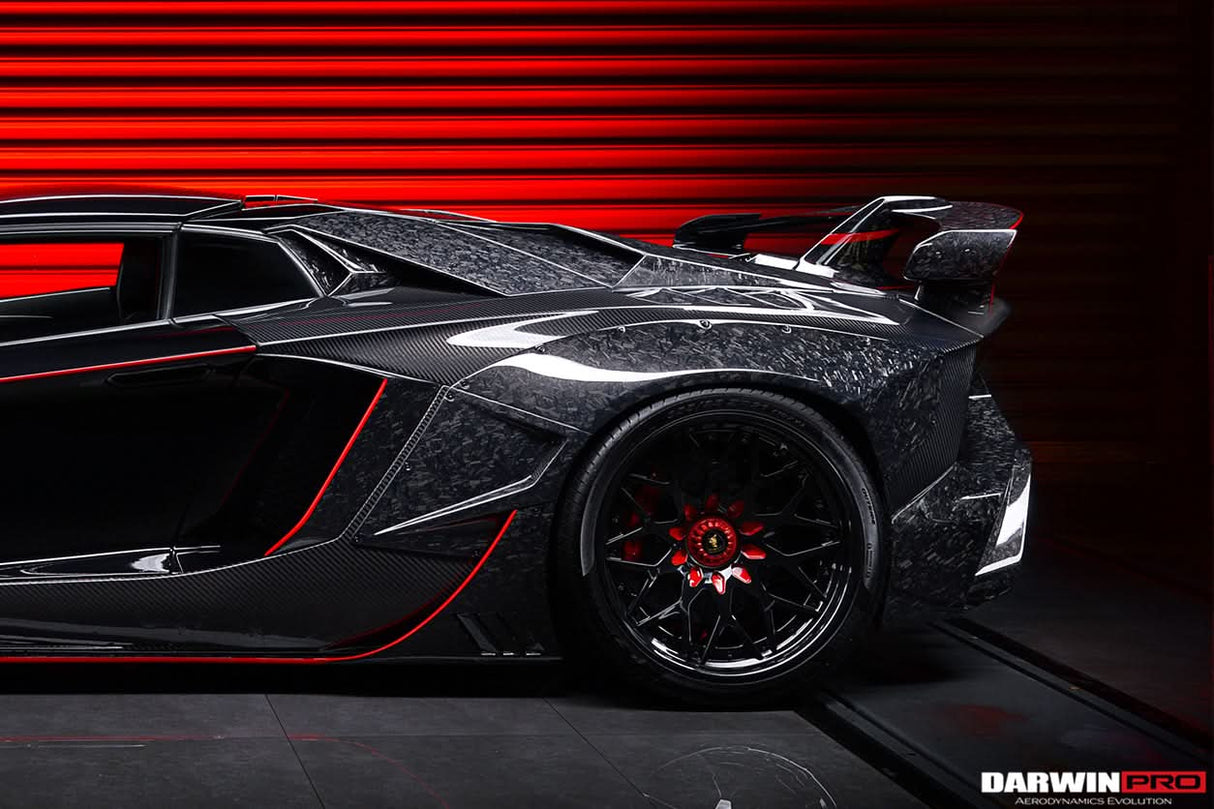 2013-2016 Lamborghini Aventador LP700 LP740 Roadster Carbon Fiber Rear Intake Panel