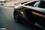 DarwinPRO 2011-2016 Lamborghini Aventador LP700 Coupe SV-BKSSII Style Wide body Carbon Fiber Aero Full Kit