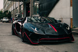 DarwinPRO 2011-2016 Lamborghini Aventador LP700 Coupe SV-BKSSII Style Wide body Carbon Fiber Aero Full Kit