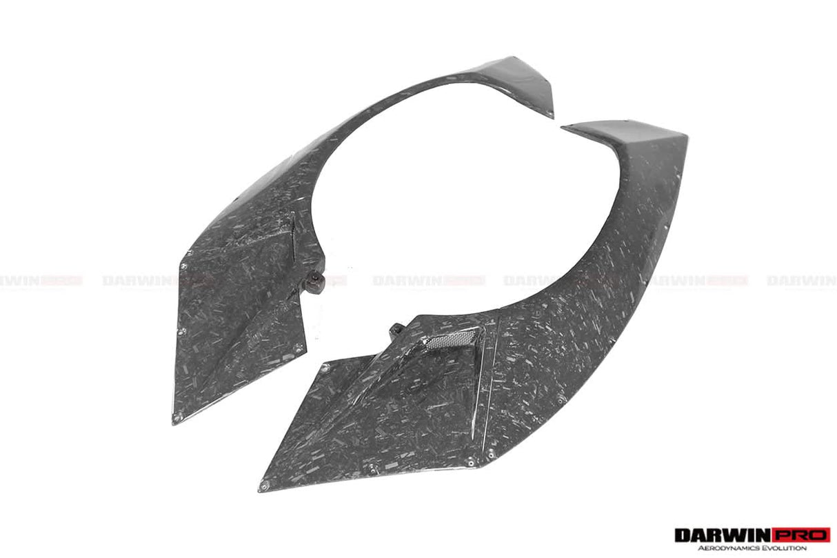 DarwinPRO 2011-2016 Lamborghini Aventador LP700 Coupe SV-BKSSII Style Wide body Carbon Fiber Aero Full Kit