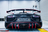 DarwinPRO 2011-2016 Lamborghini Aventador LP700 Roadster SV-BKSSII Style Engine Hood And Wing