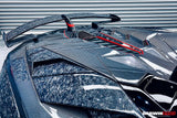 DarwinPRO 2011-2016 Lamborghini Aventador LP700 Roadster SV-BKSSII Style Engine Hood And Wing