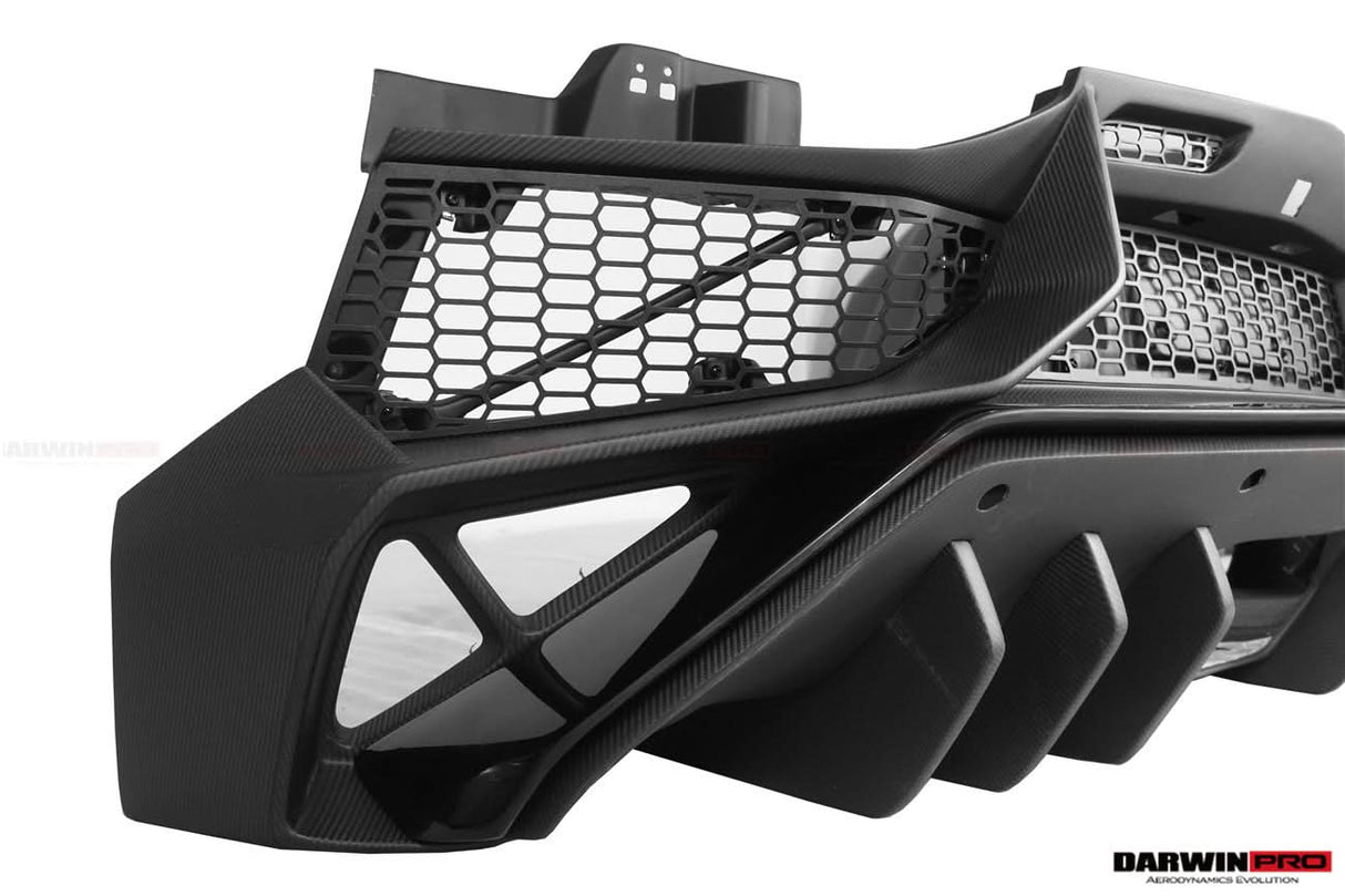 DarwinPRO 2011-2016 Lamborghini Aventador LP700 LP740 Coupe & Roadster SV Style Rear Bumper