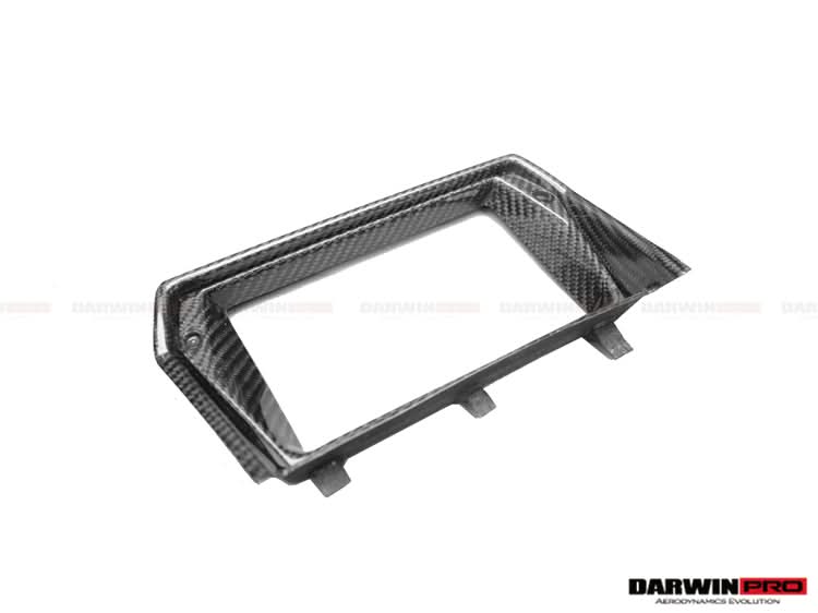 2011-2016 Lamborghini Aventador LP700 LP720 LP750 SV OE Style Carbon Fiber Navigation Screen Trim Replacement (2PCS)