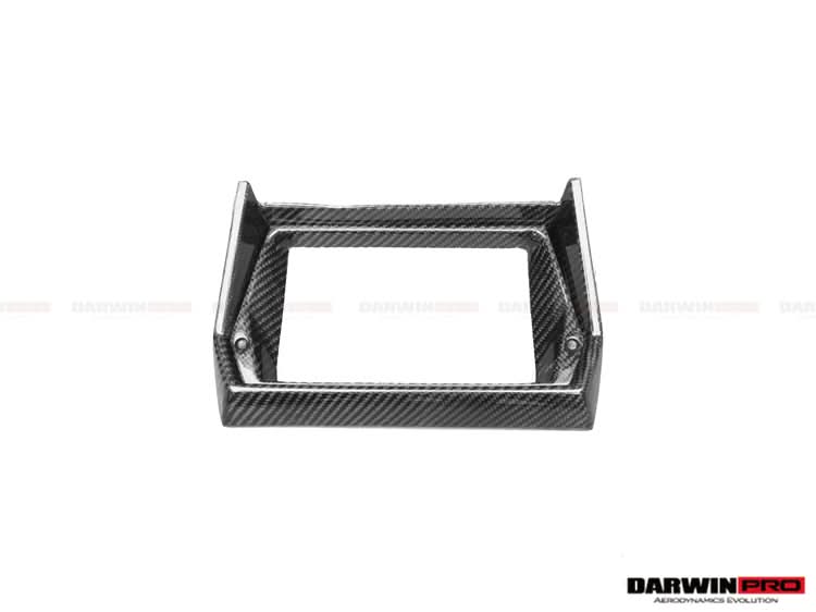 2011-2016 Lamborghini Aventador LP700 LP720 LP750 SV OE Style Carbon Fiber Navigation Screen Trim Replacement (2PCS)