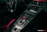 2011-2016 Lamborghini Aventador LP700 LP720 LP750 SV OE Style Carbon Fiber Navigation Screen Trim Replacement (2PCS)